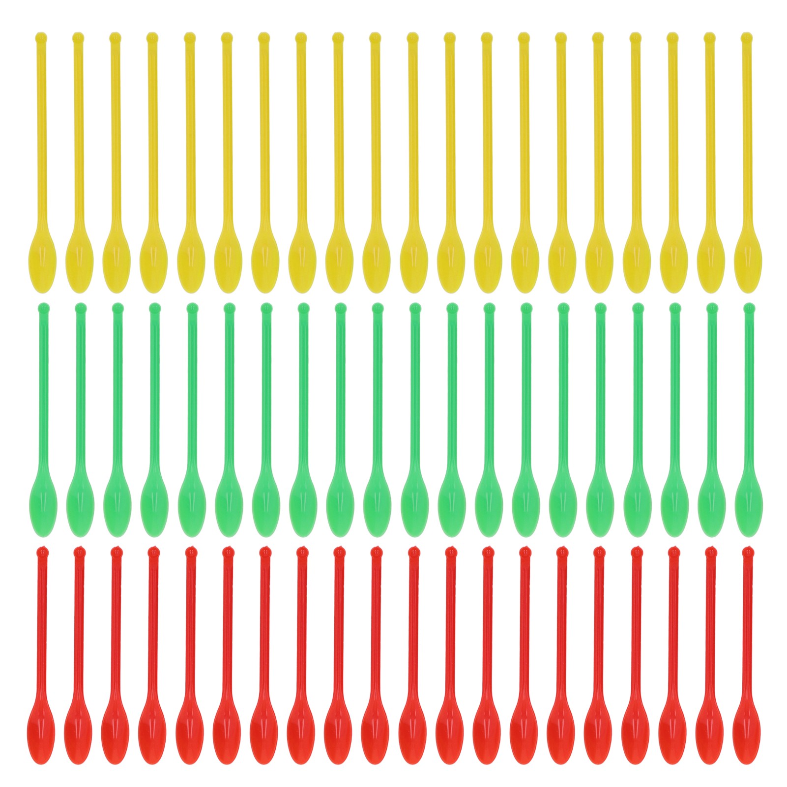 Kitchen Gadgets Green - D5 ชุด 20 ชิ้น ช้อนตวงพลาสติกสองด้าน สีเขียว