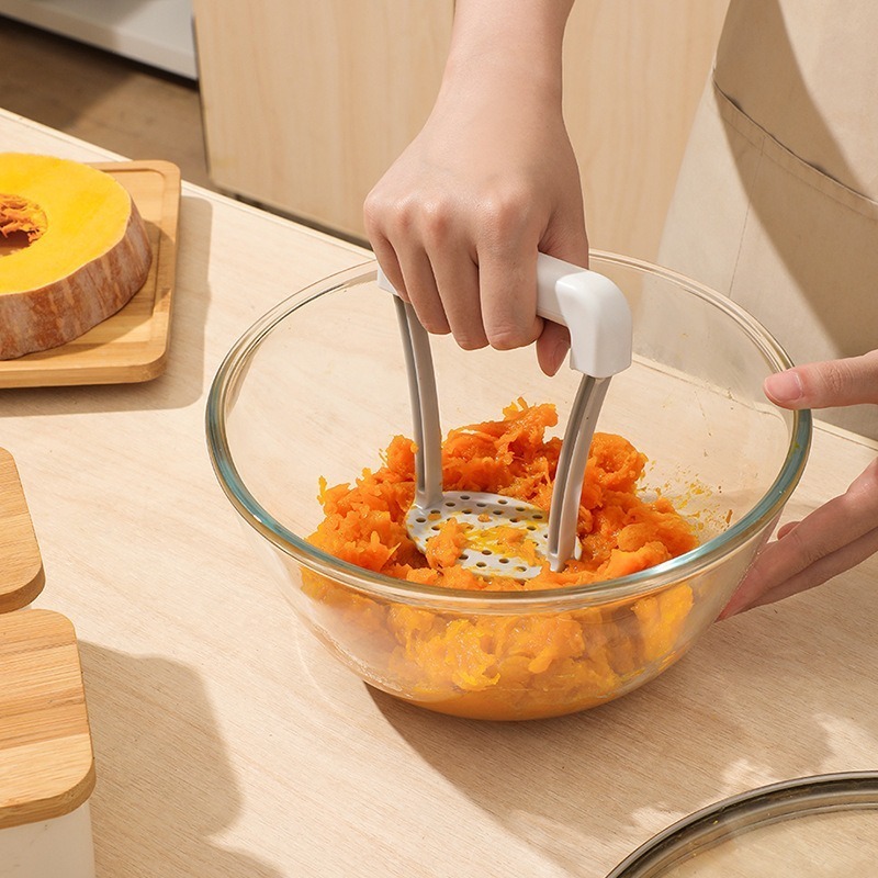 Kitchen Gadgets For Cooking - เครื่องบดมันฝรั่งแบบมือถือ อุปกรณ์ครัวสำหรับบดมันฝรั่ง เครื่องมือทำอาหารที่มีประสิทธิภาพ อุปกรณ์เตรียมอาหาร
