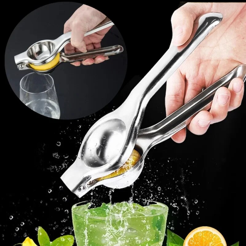 Citrus Lemon Squeezer - ที่คั้นน้ำมะนาว สแตนเลส แบบใช้มือ อุปกรณ์ครัว เครื่องคั้นน้ำผลไม้ ที่คั้นน้ำส้ม