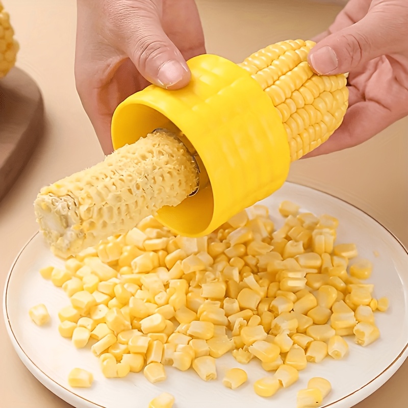 Kitchen Gadgets For Seniors - เครื่องปอกเปลือกข้าวโพดแบบมือหมุน อุปกรณ์ปอกเมล็ดอเนกประสงค์ เครื่องมือปอกผัก อุปกรณ์ครัวแบบพกพา อุปกรณ์ทำอาหารระดับมืออาชีพ