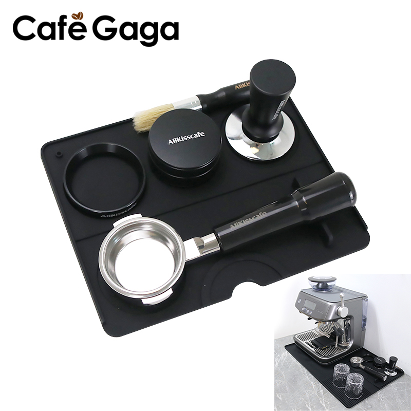 Zyliss Kitchen Gadgets - กาแฟ Tamper Mat Espresso Portafilter Station
