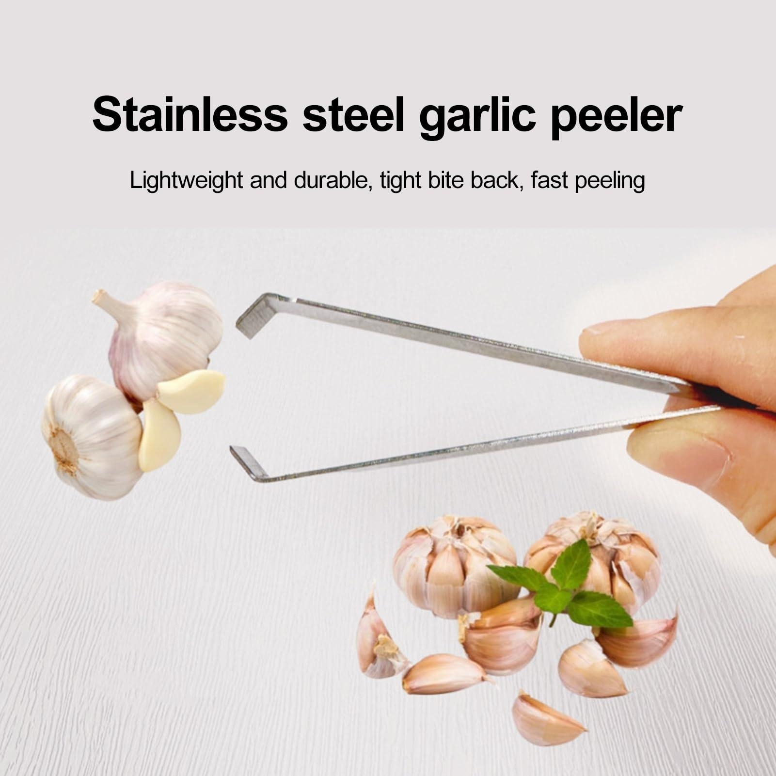 ชุดอุปกรณ์ปอกกระเทียมและแหนบตั - Kitchen Gadgets For Cooking บทวิจารณ์และราคา