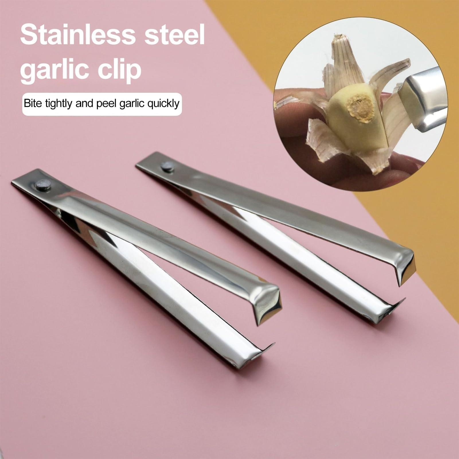 ชุดอุปกรณ์ปอกกระเทียมและแหนบตั - Kitchen Gadgets For Cooking บทวิจารณ์และราคา