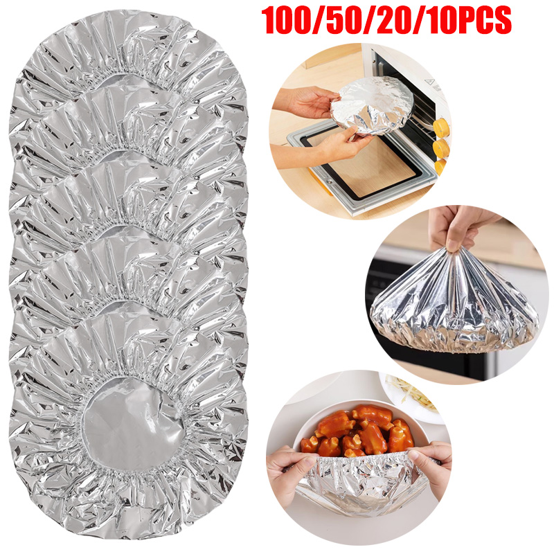 ฝาครอบชามฟอยล์อลูมิเนียมแบบใช้ - Kitchen Gadgets Under 100 บทวิจารณ์และราคา
