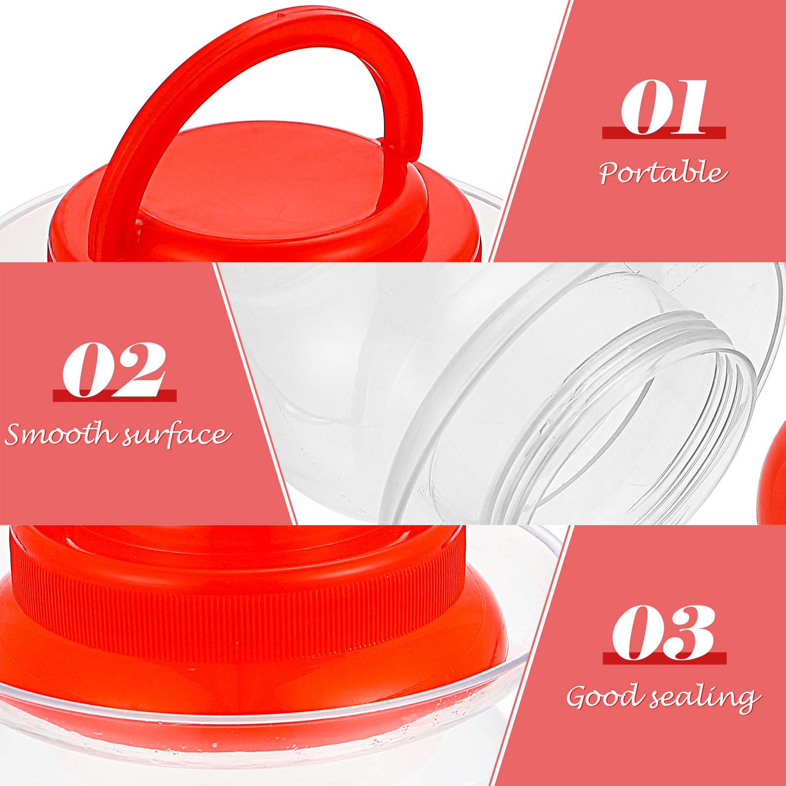 2 ชิ้น โหลพลาสติกสำหรับใส่ผักด - Food Storage Containers บทวิจารณ์และราคา