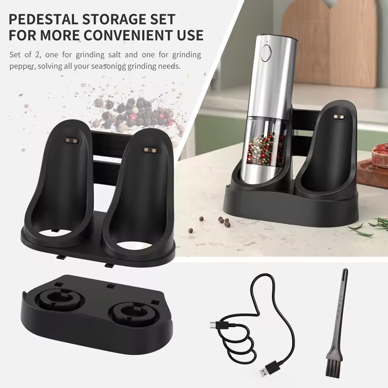 เครื่องบดเกลือและพริกไทยไฟฟ้า  - Kitchen Gadgets For Cooking บทวิจารณ์และราคา