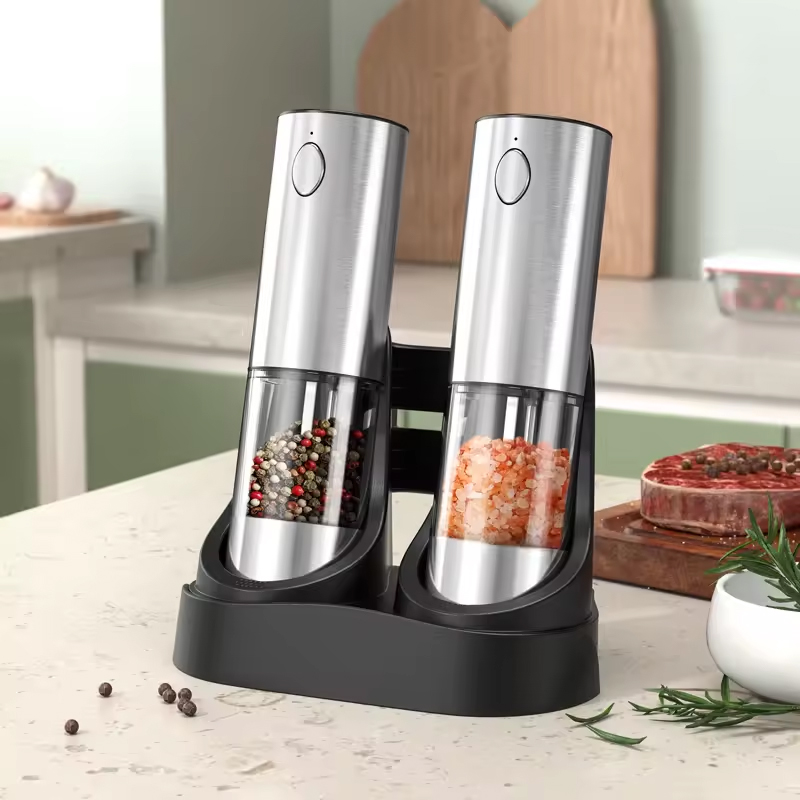 เครื่องบดเกลือและพริกไทยไฟฟ้า  - Kitchen Gadgets For Cooking บทวิจารณ์และราคา