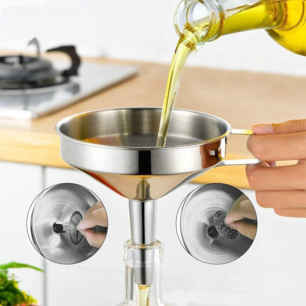กรวยกรองน้ำมันสแตนเลส 1 ชิ้น ป - Zyliss Kitchen Gadgets บทวิจารณ์และราคา
