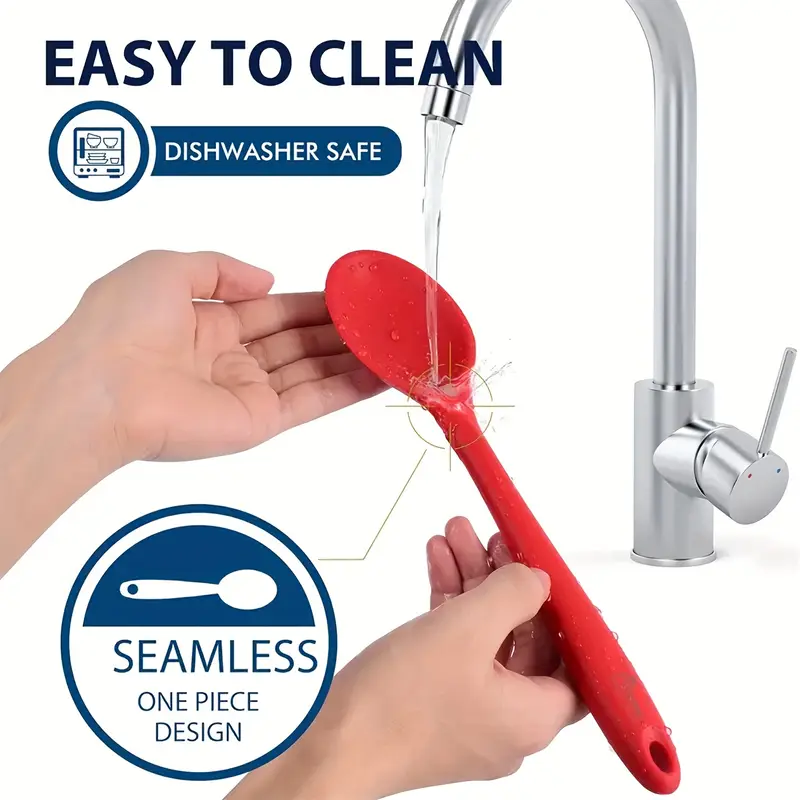 ช้อนไม้พายซิลิโคนทนความร้อน -  - Kitchen Gadgets Under 100 บทวิจารณ์และราคา