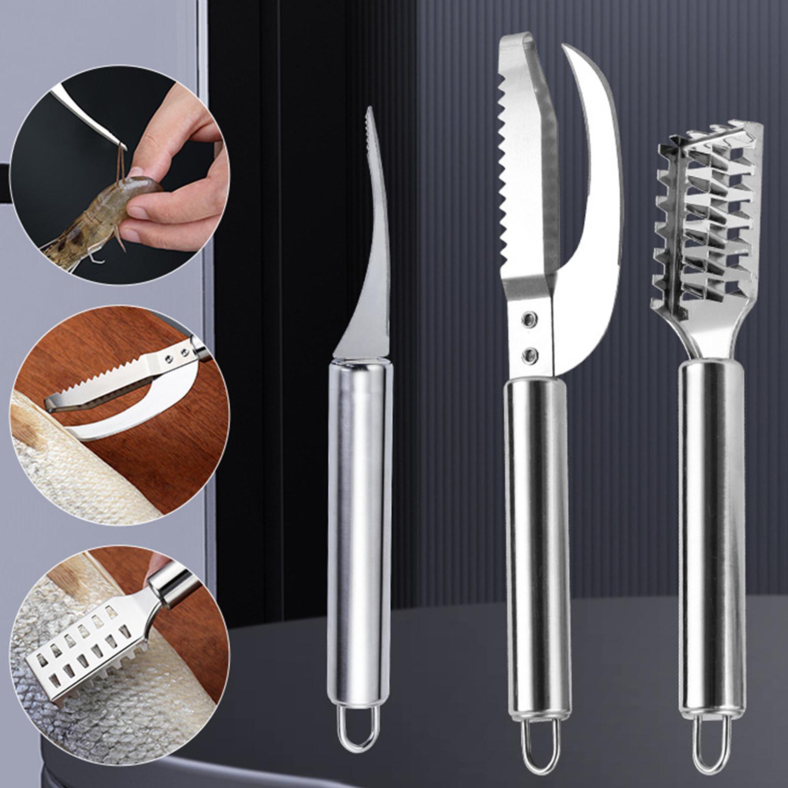 มีดขูดเกล็ดปลา ที่ขูดเส้นกุ้ง  - Kitchen Gadgets For Seniors บทวิจารณ์และราคา