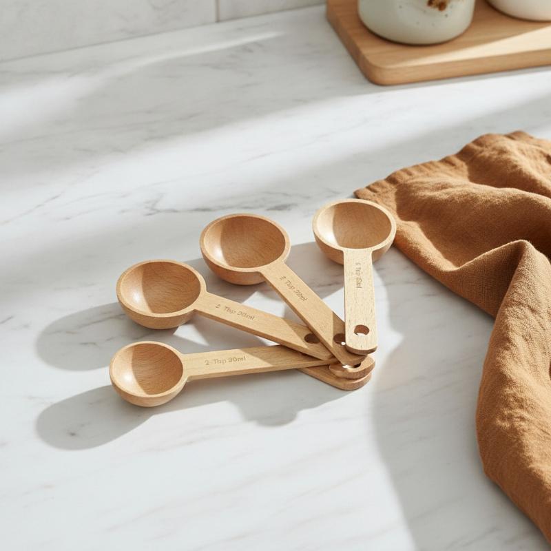 ช้อนตวงไม้ 7.5-45 มล. แบบพกพา  - Kitchen Gadgets For Gifts บทวิจารณ์และราคา