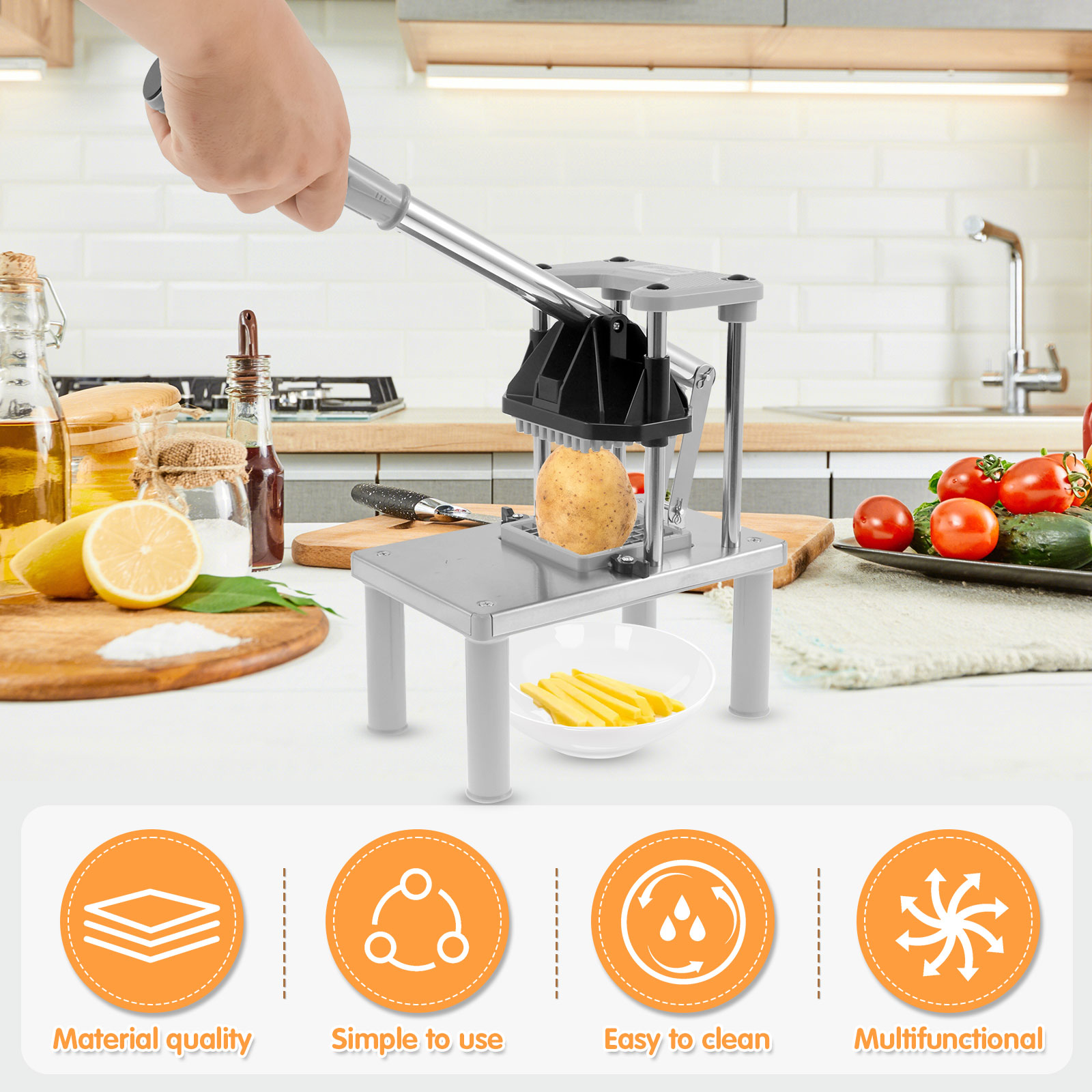 Commercial ผักผลไม้ Chopper เค - Kitchen Gadgets Vegetable Chopper บทวิจารณ์และราคา
