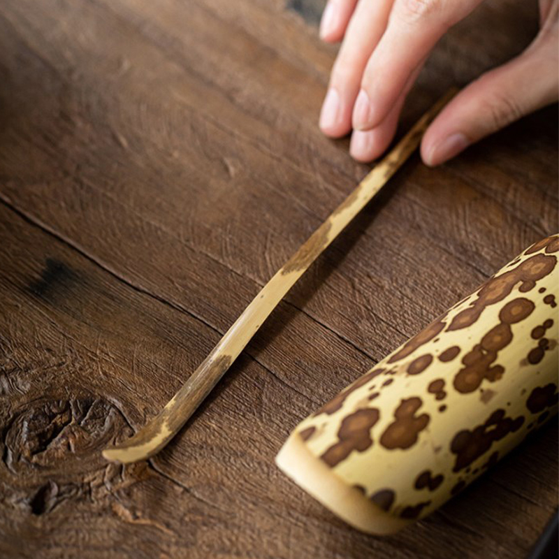 ชุดช้อนตักชาไม้ไผ่สีขาวเครื่อง - Kitchen Gadgets For Seniors บทวิจารณ์และราคา