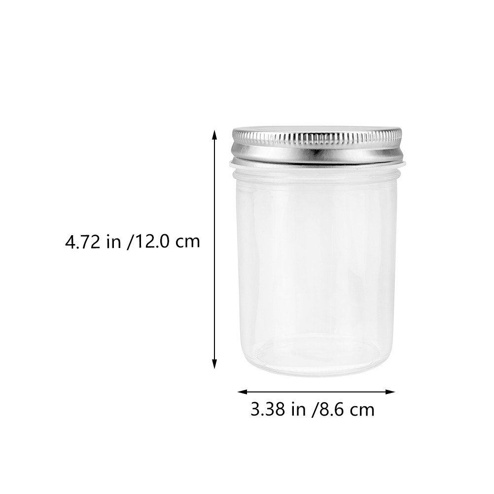 ชุดโหลแก้วสำหรับเก็บแยม 4 ชิ้น - Food Storage Containers บทวิจารณ์และราคา