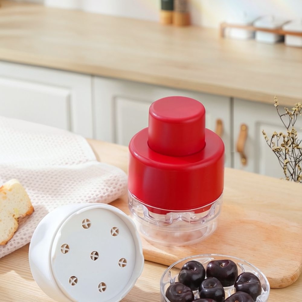 เครื่องแกะเมล็ดเชอร์รีแบบมือกด - Kitchen Gadgets I Need บทวิจารณ์และราคา