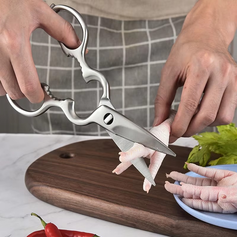 กรรไกรครัวแบบถอดได้ สแตนเลส อุ - Kitchen Gadgets For Cooking บทวิจารณ์และราคา