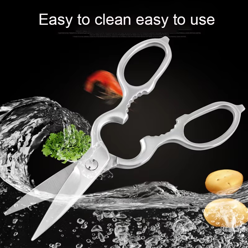 กรรไกรครัวแบบถอดได้ สแตนเลส อุ - Kitchen Gadgets For Cooking บทวิจารณ์และราคา