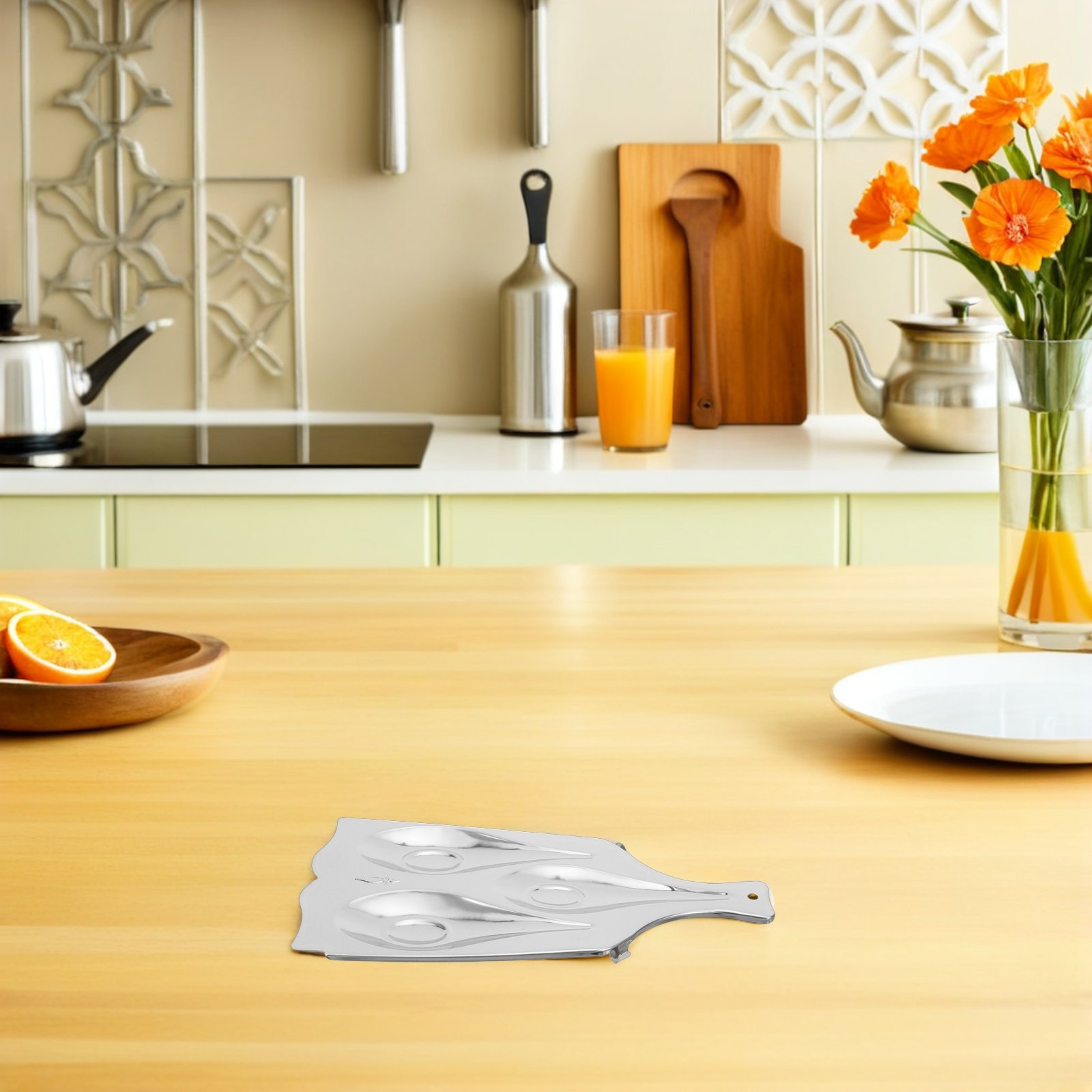 ที่วางช้อนสแตนเลสแบบสามช่องสำห - Kitchen Gadgets Under 100 บทวิจารณ์และราคา
