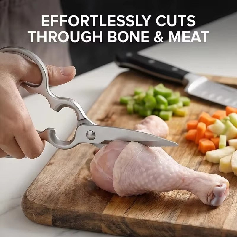 กรรไกรครัวแบบถอดได้ สแตนเลส อุ - Kitchen Gadgets For Cooking บทวิจารณ์และราคา