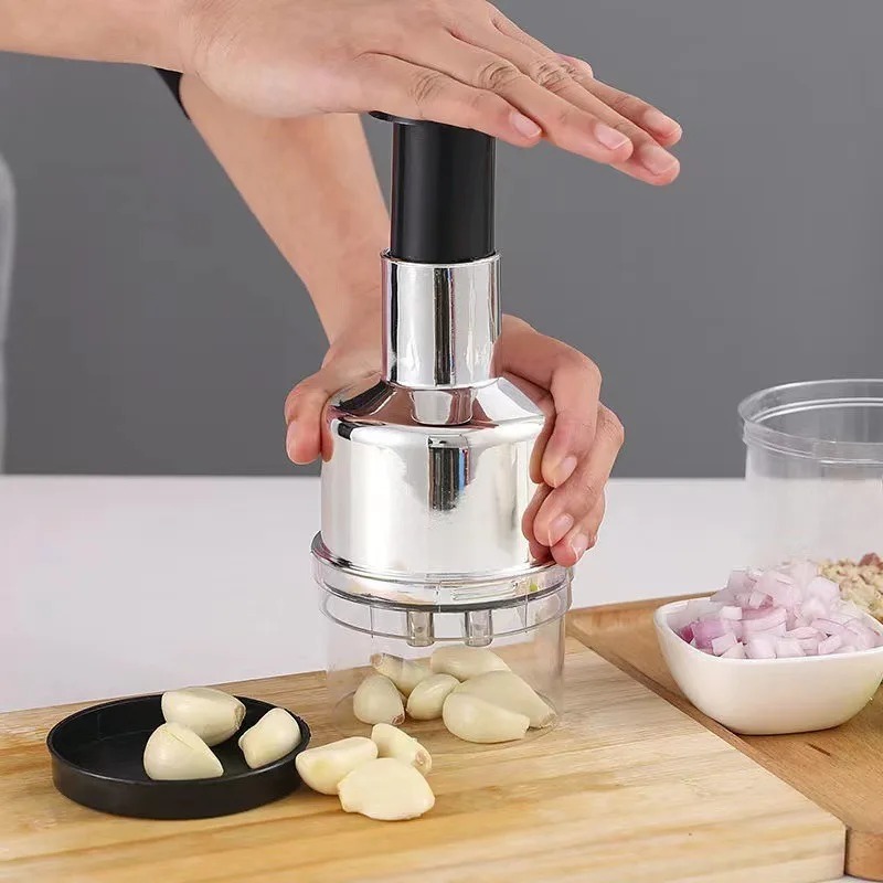 เครื่องบดกระเทียมและหั่นหัวหอม - Kitchen Gadgets Vegetable Chopper บทวิจารณ์และราคา