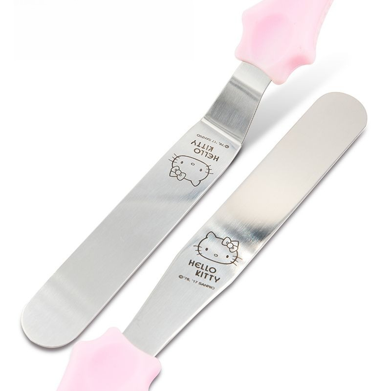 ไม้พายปาดเค้กแบบเอียงลายเฮลโล  - Kitchen Gadgets Under 100 บทวิจารณ์และราคา