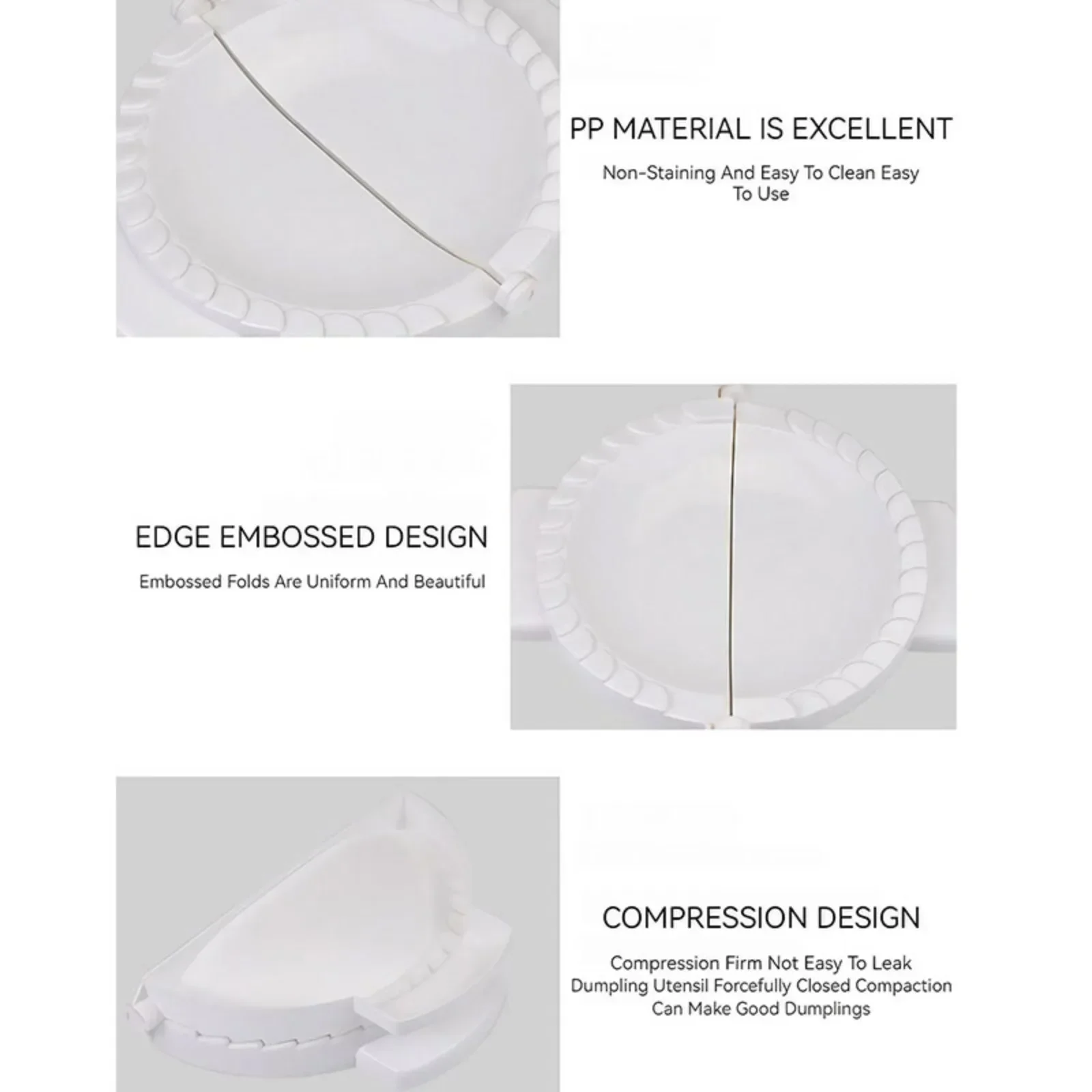 DIY Dumpling แม่พิมพ์กดอุปกรณ์ - Zyliss Kitchen Gadgets บทวิจารณ์และราคา