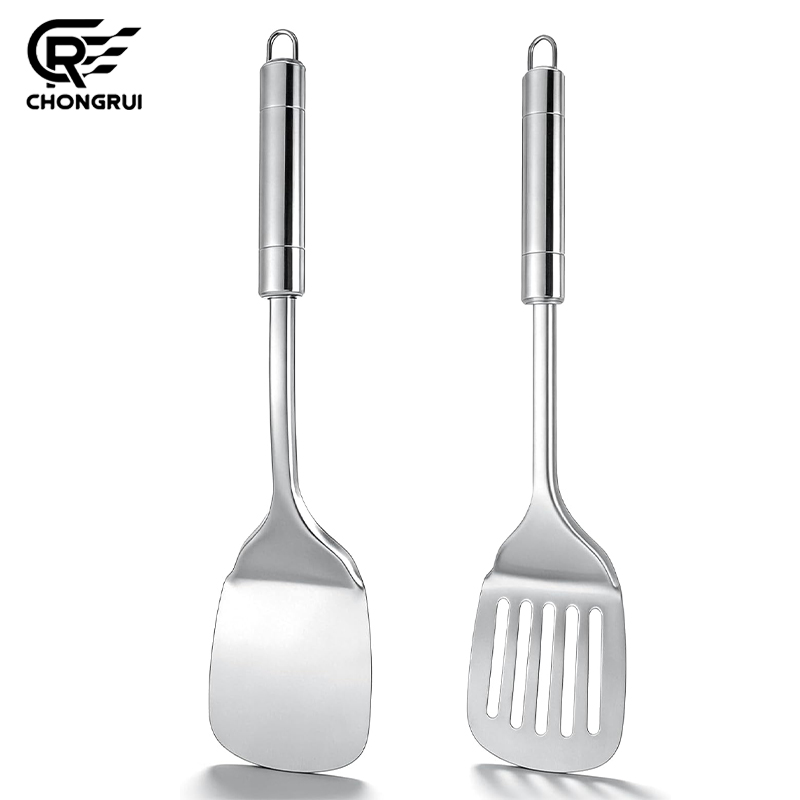 ตะหลิวสแตนเลสด้ามยาวแบบมีร่อง  - Kitchen Gadgets Under 100 บทวิจารณ์และราคา