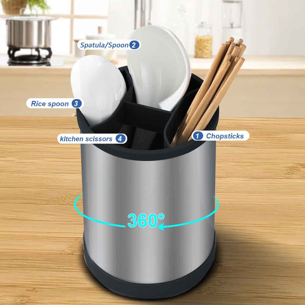 360 °   ที่เก็บอุปกรณ์ครัวแบบห - Kitchen Gadgets Under 100 บทวิจารณ์และราคา