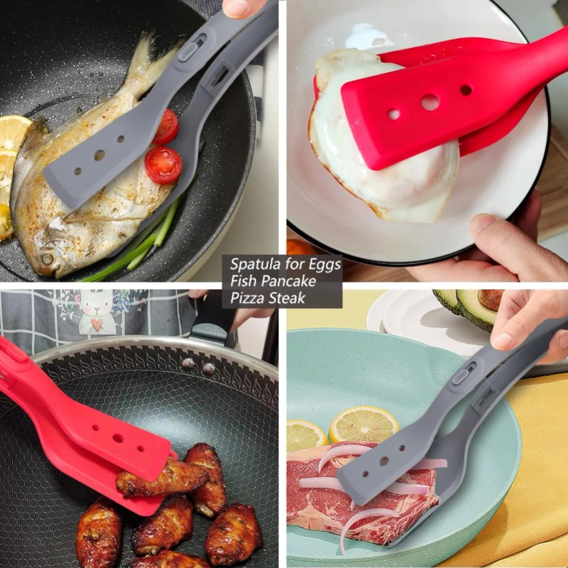 ที่คีบซิลิโคนอเนกประสงค์ 2 in  - Kitchen Gadgets Under 100 บทวิจารณ์และราคา