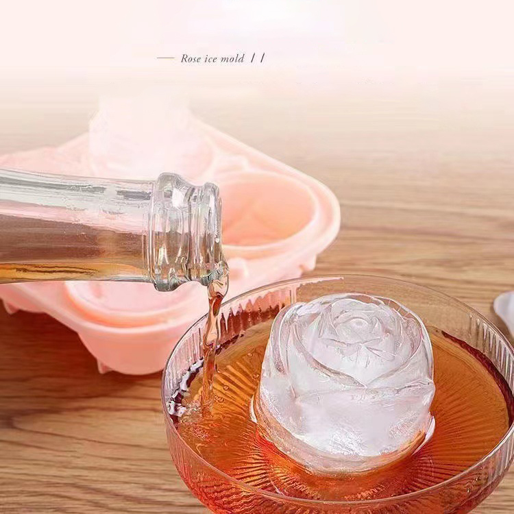 3D Rose Ice แม่พิมพ์ 4 หลุม Ic - Zyliss Kitchen Gadgets บทวิจารณ์และราคา