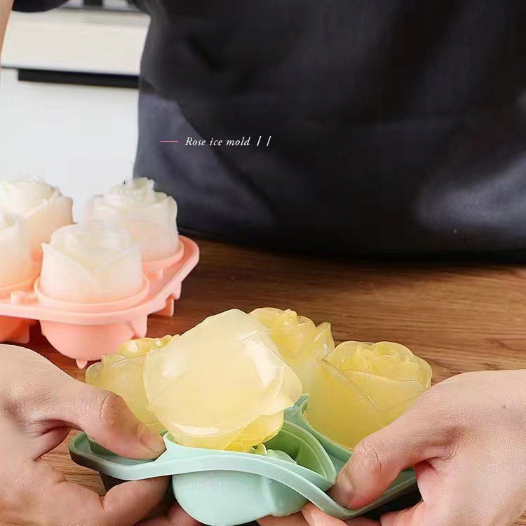 3D Rose Ice แม่พิมพ์ 4 หลุม Ic - Zyliss Kitchen Gadgets บทวิจารณ์และราคา