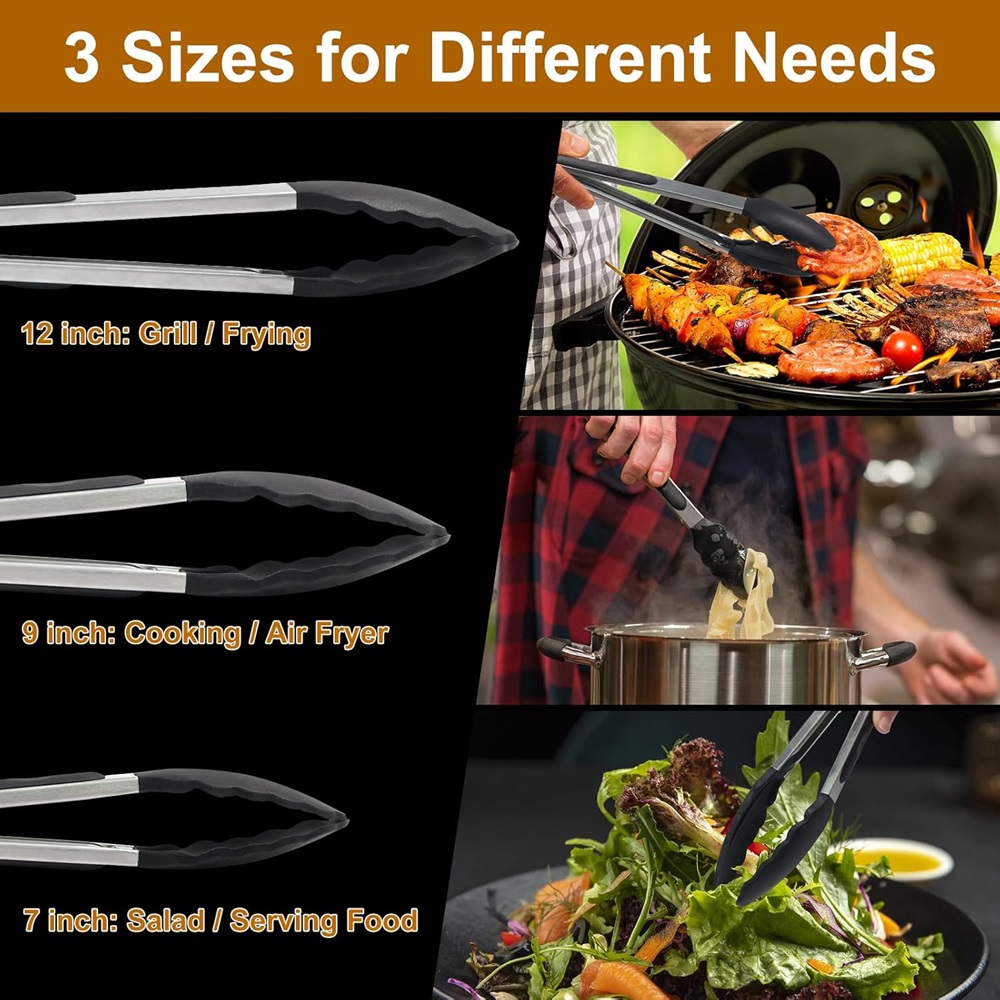 ซิลิโคนย่างบาร์บีคิวแหนบครัวทํ - Kitchen Gadgets For Cooking บทวิจารณ์และราคา