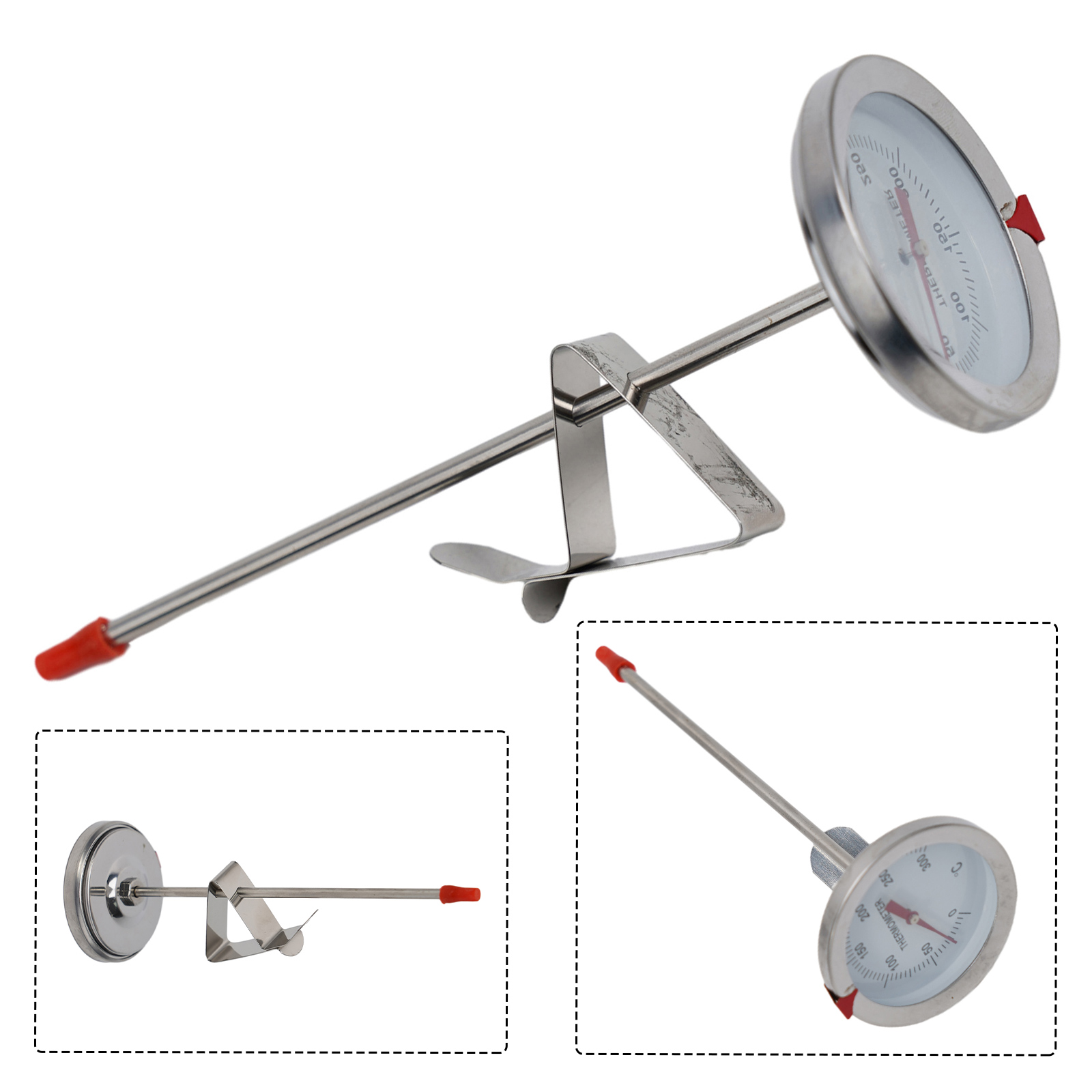 เทอร์โมมิเตอร์วัดอุณหภูมิอาหาร - Kitchen Gadgets For Cooking บทวิจารณ์และราคา