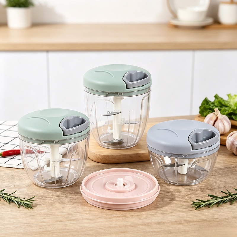 เครื่องสับผักแบบหมุนมือ 500/90 - Kitchen Gadgets Vegetable Chopper บทวิจารณ์และราคา