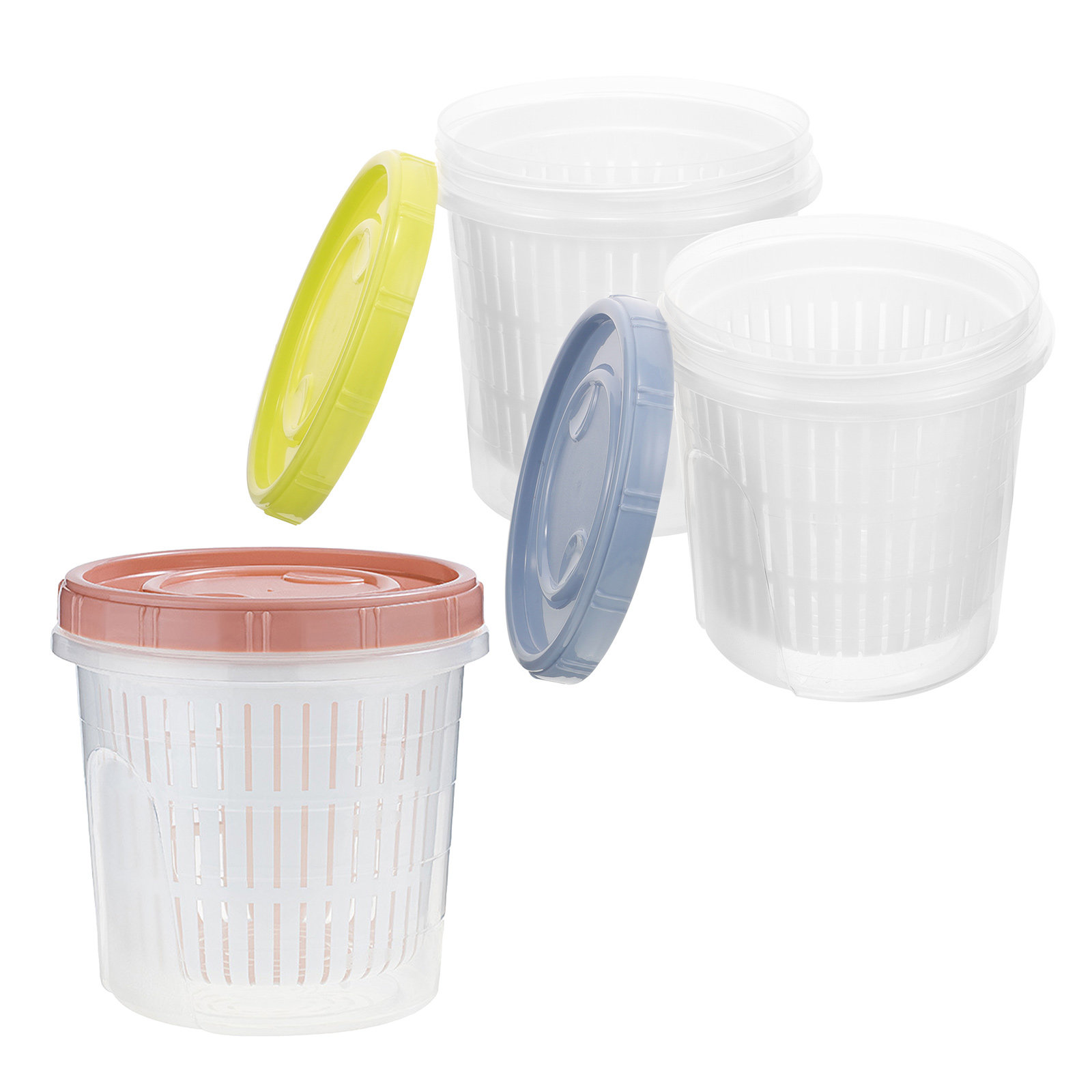 ชุดโหลเก็บผักดอง 3 ชิ้น พร้อมฝ - Food Storage Containers บทวิจารณ์และราคา