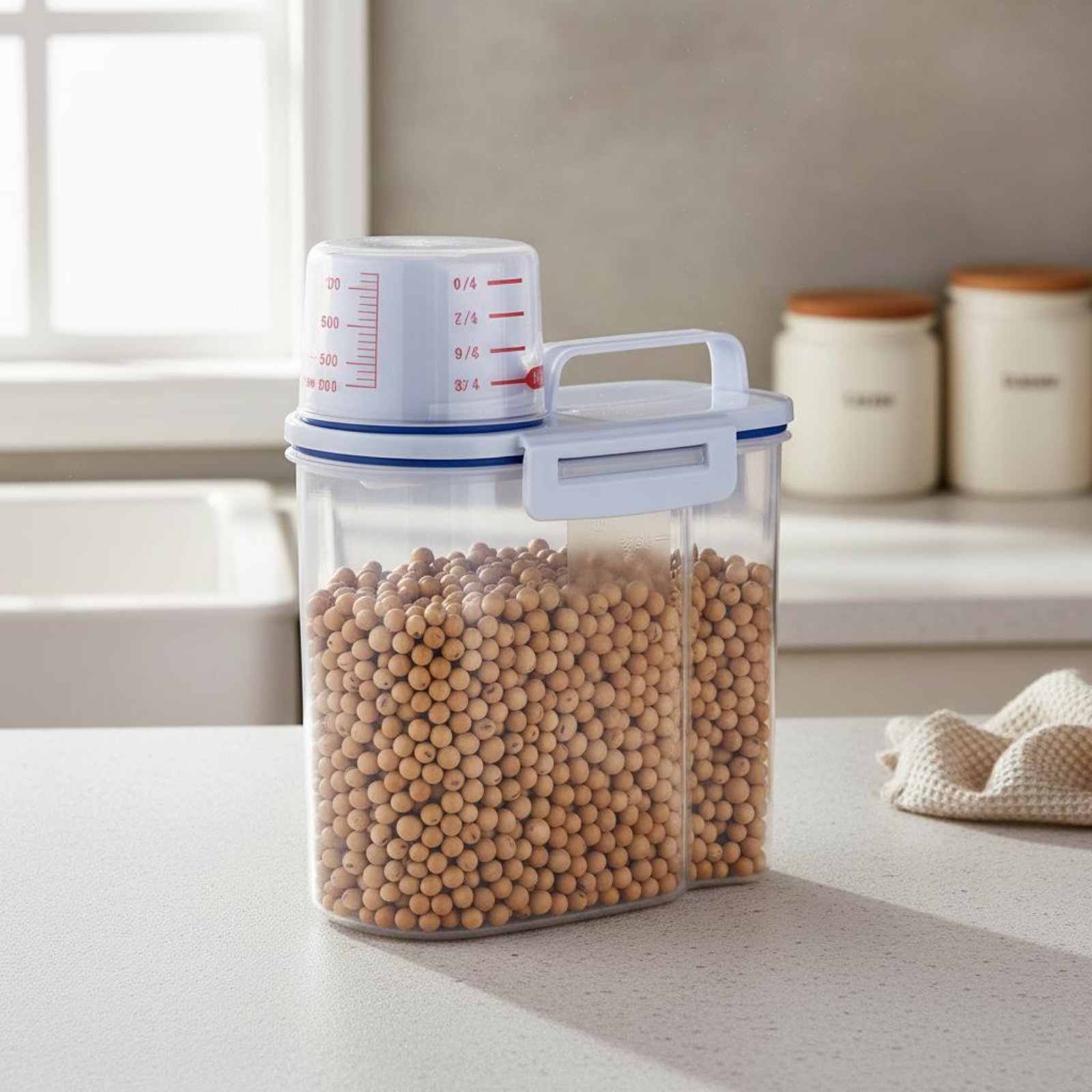 ภาชนะเก็บข้าวสาร ป้องกันความชื - Food Storage Containers บทวิจารณ์และราคา