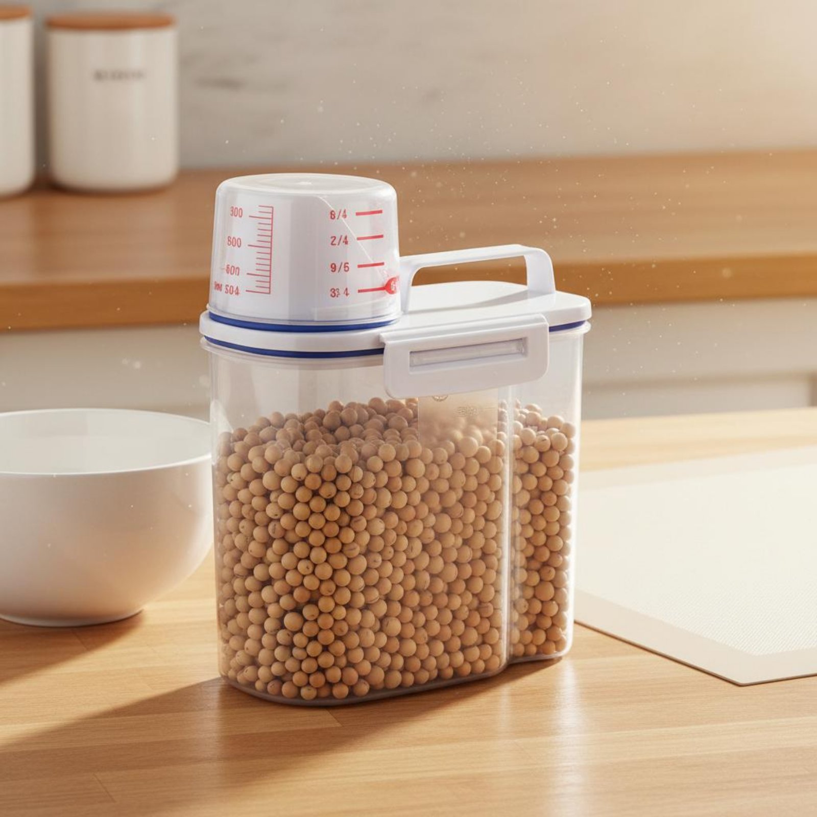 ภาชนะเก็บข้าวสาร ป้องกันความชื - Food Storage Containers บทวิจารณ์และราคา