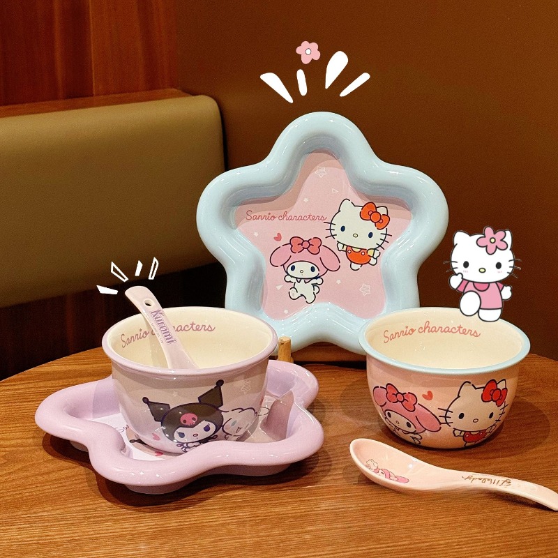ชุดเซรามิคลายการ์ตูนแมว ชุดอาห - Kitchen Gadgets Set บทวิจารณ์และราคา