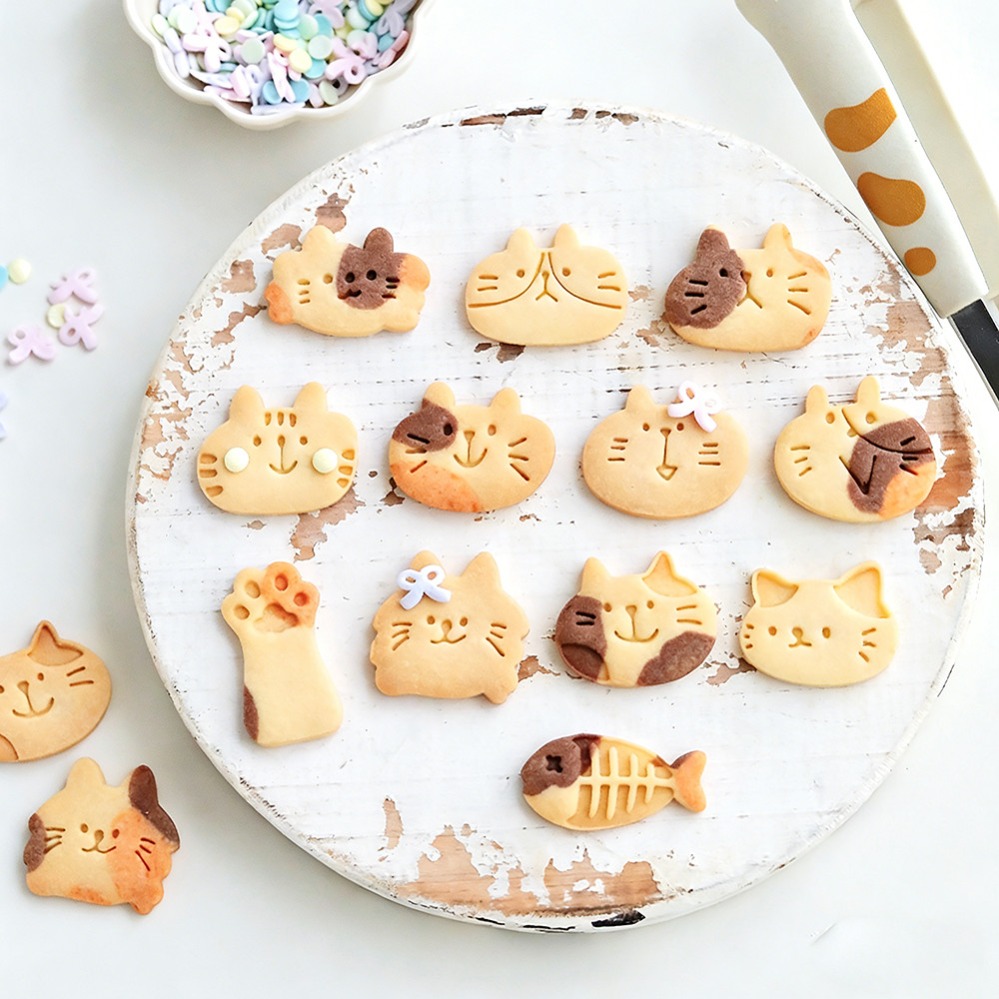 แม่พิมพ์คุกกี้รูปแมวน่ารัก DIY - Zyliss Kitchen Gadgets บทวิจารณ์และราคา