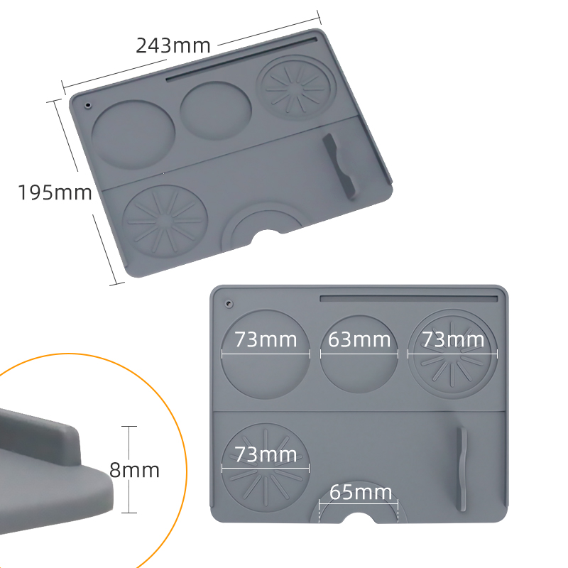 กาแฟ Tamper Mat Espresso Porta - Zyliss Kitchen Gadgets บทวิจารณ์และราคา