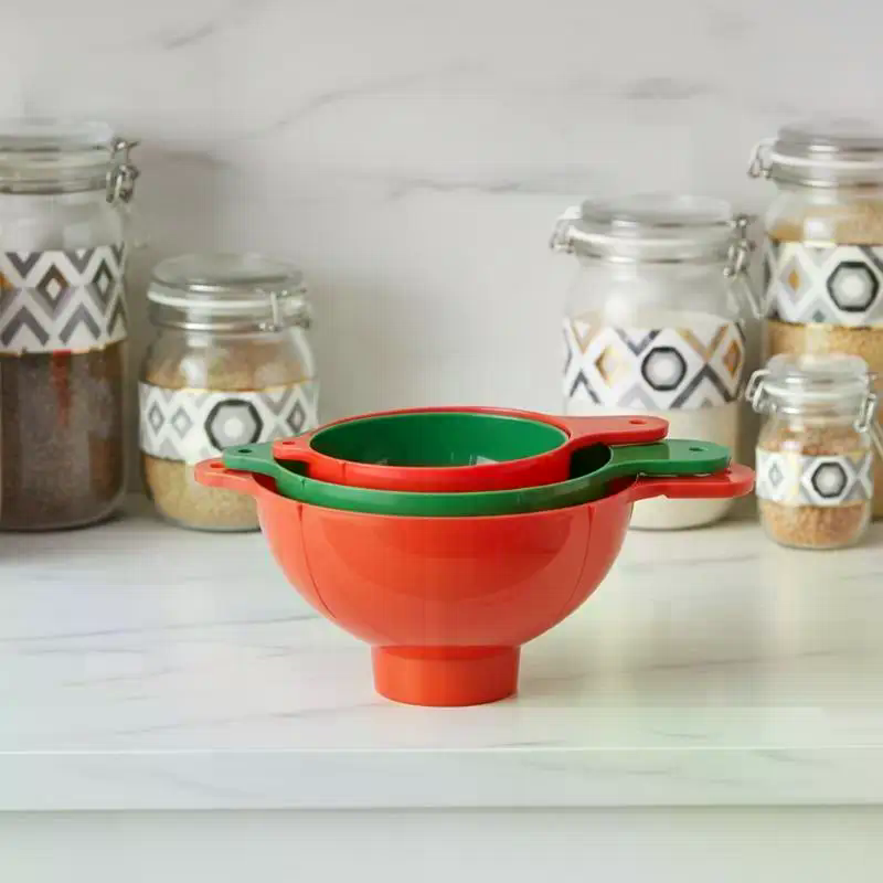 กรวยปากกว้างพลาสติก 2 ชิ้น/ชุด - Kitchen Gadgets Set บทวิจารณ์และราคา