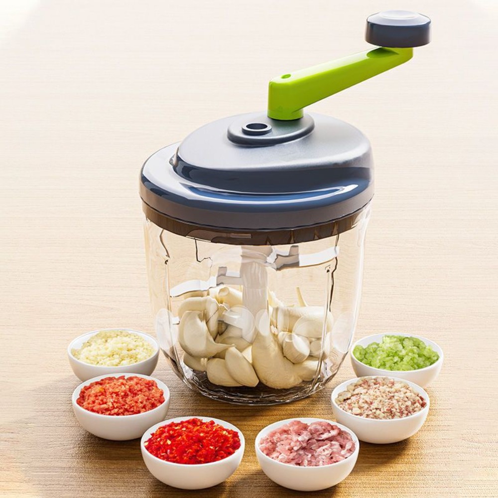 เครื่องบดเนื้อแบบมือหมุน 500/9 - Kitchen Gadgets Vegetable Chopper บทวิจารณ์และราคา