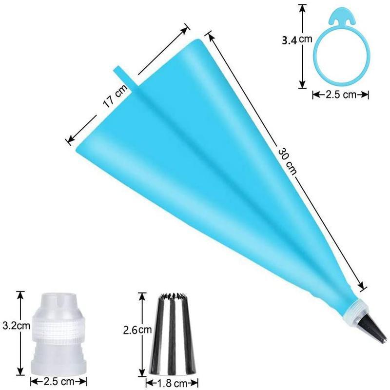 หัวฉีดตกแต่งเค้ก อุปกรณ์ทำขนม  - Zyliss Kitchen Gadgets บทวิจารณ์และราคา